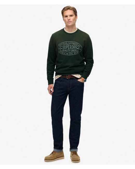 Superdry Green & Co Lo-fi Outdoors Relaxed Sweatshirt for men