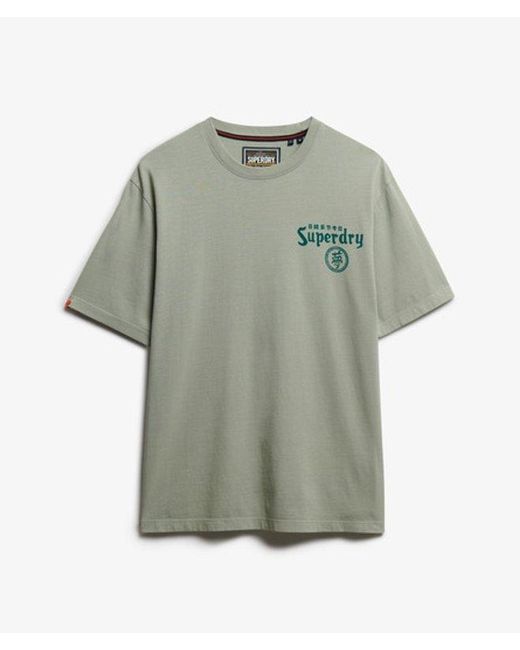 Superdry Gray & Co Tokyo Narrative Loose T-shirt for men