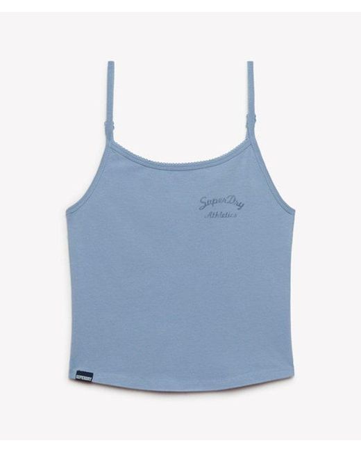 Superdry Gray & Co Athletics Essentials Cami Top