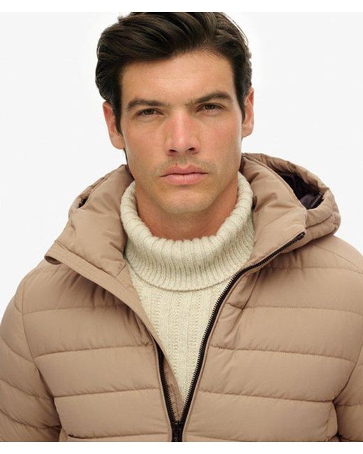 Superdry Natural & Co Hooded Fuji Padded Jacket for men