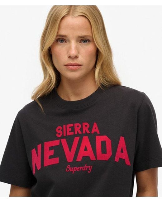 Superdry Red & Co Outdoor Location Box Loose T-shirt