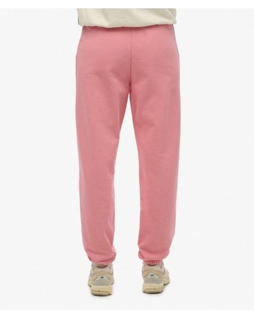 Superdry Red Plain Joggers
