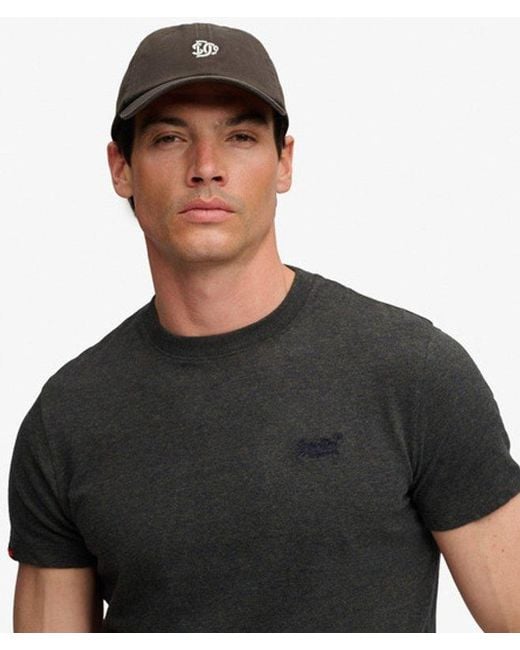 Superdry Black & Co Sd Embroidered Baseball Cap