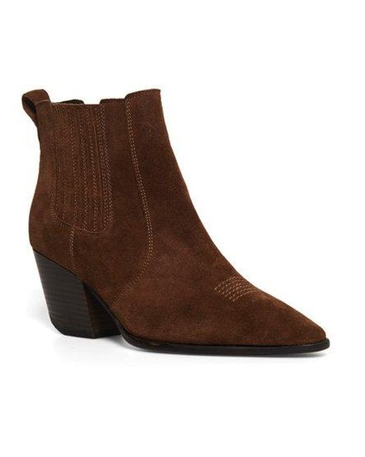 Superdry Brown The Edit - Chunky Chelsea Boots