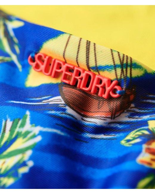 Superdry Blue & Co Tie Side Cheeky Bikini Briefs