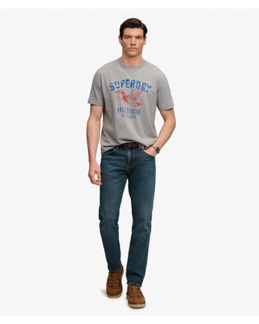 Superdry Gray & Co Wild Frontier T-shirt for men