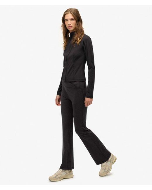 Superdry Black & Co Studios Flare leggings