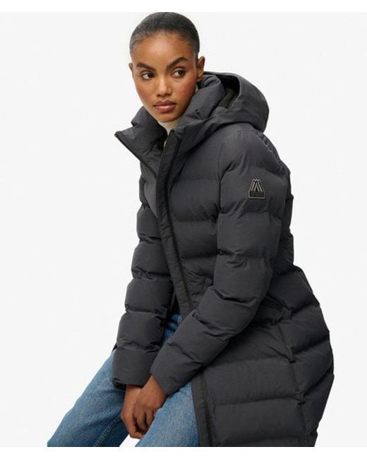 Superdry Blue City Mid Padded Jacket