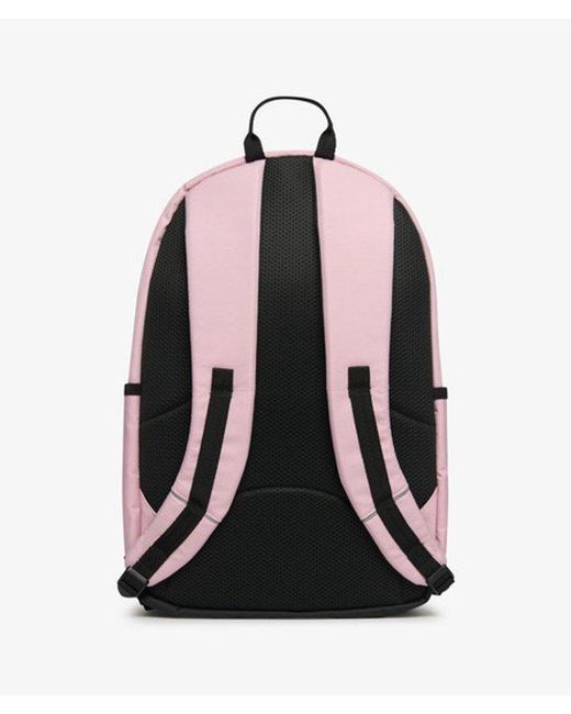 Superdry Pink & Co Classic Patch Montana Backpack