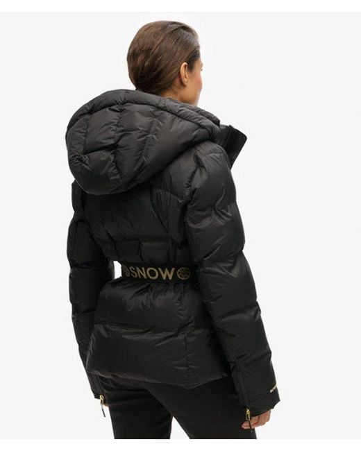 Superdry Black & Co Ski Luxe Puffer Jacket