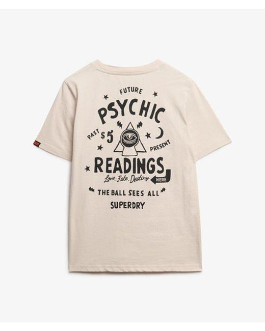 Superdry Natural Psychic Readings Relaxed T-shirt