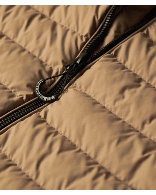 Superdry Natural & Co Fuji Embroidered Padded Jacket for men