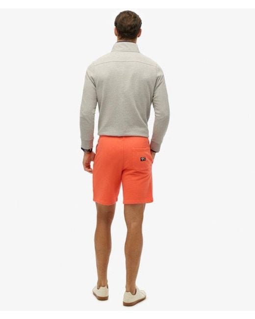 Superdry Red & Co Essential Logo Jersey Shorts for men