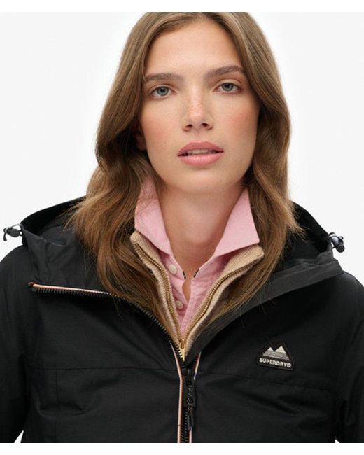Superdry Black & Co Essential Tri Windbreaker Jacket