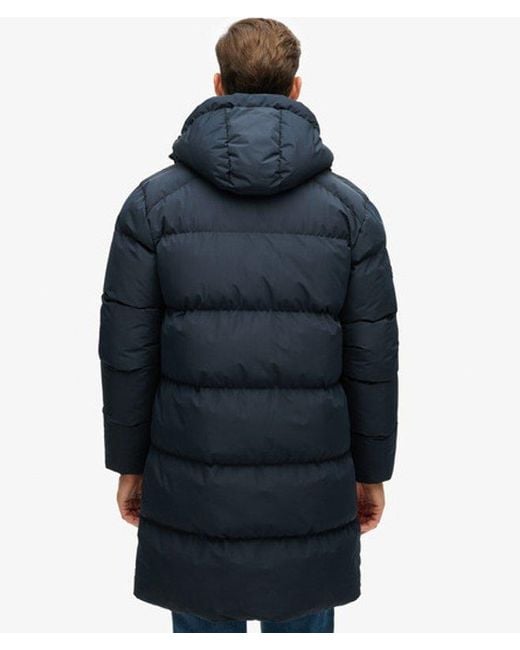 Doudoune à capuche sports Superdry pour homme en coloris Blue