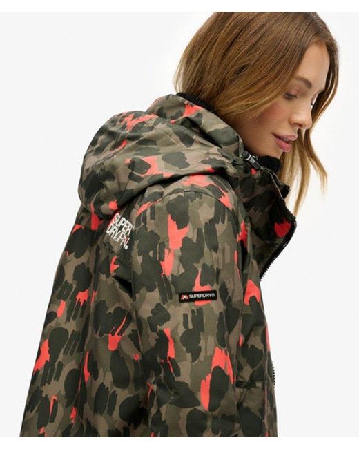 Superdry Blue & Co Hooded Mountain Windbreaker Jacket