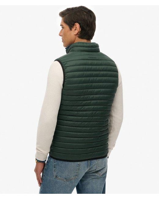Superdry Green & Co Fuji Lite Padded Gilet for men