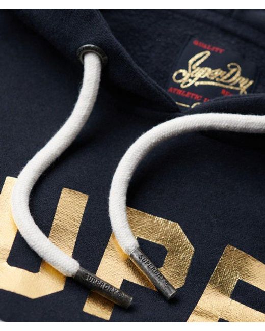 Superdry Blue & Co Reworked Classics Graphic Hoodie
