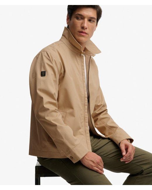 Superdry Natural & Co Collared Harrington Jacket for men