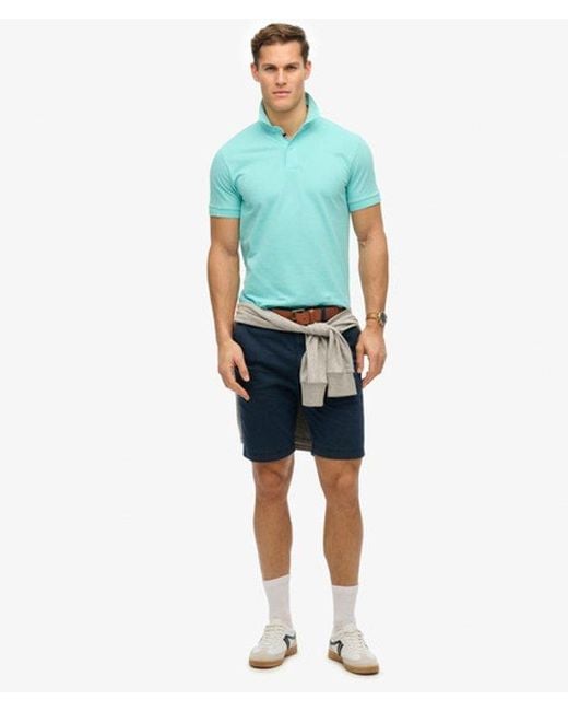 Superdry Green & Co City Pique Polo Shirt for men