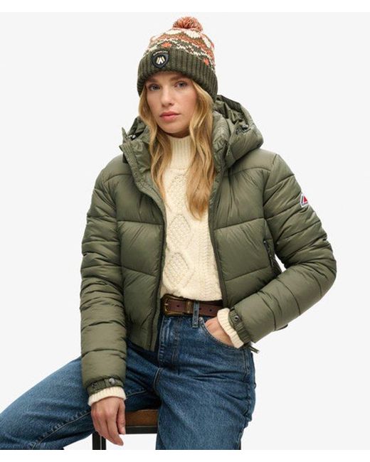 Superdry Multicolor & Co Apres Ski Knitted Beanie Hat