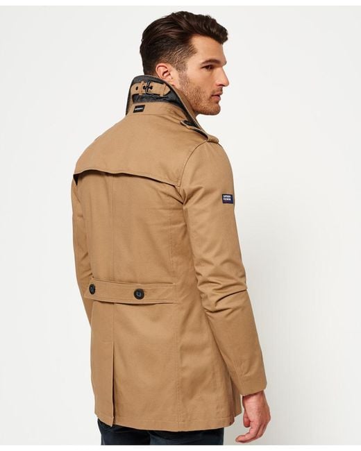 Trench superdry homme sale