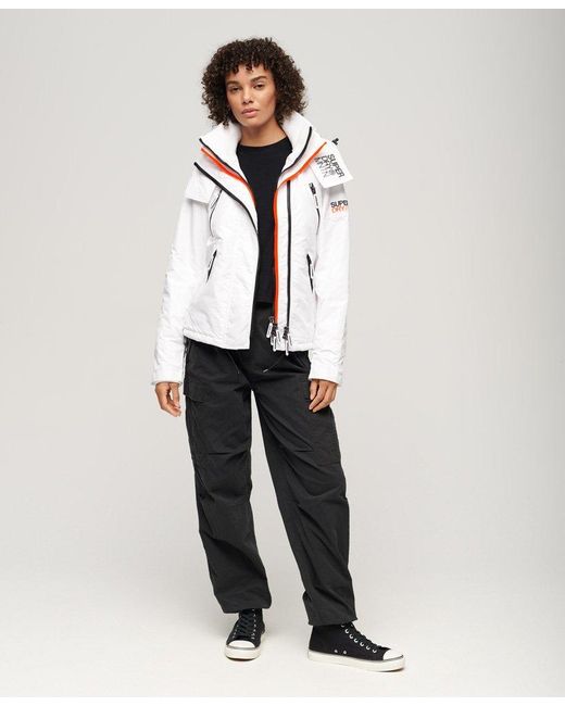 White windcheater cheap