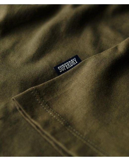 Superdry Green Essential Logo Retro T-shirt for men