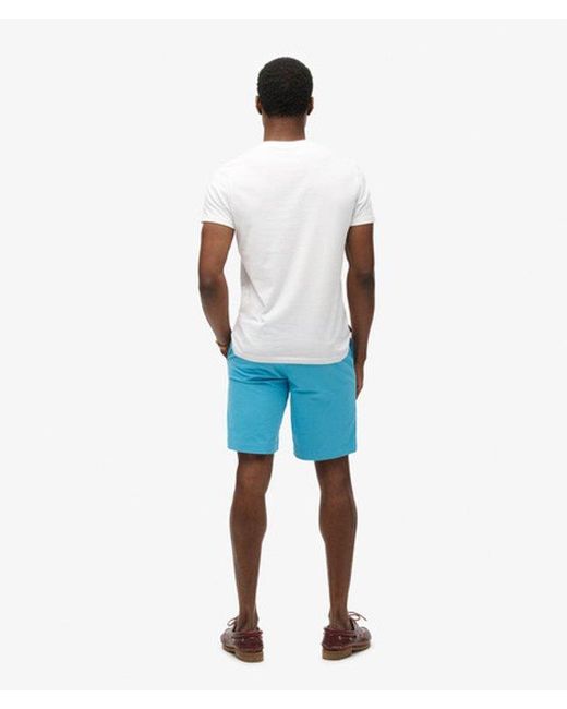 Superdry Blue & Co Stretch Chino Shorts for men
