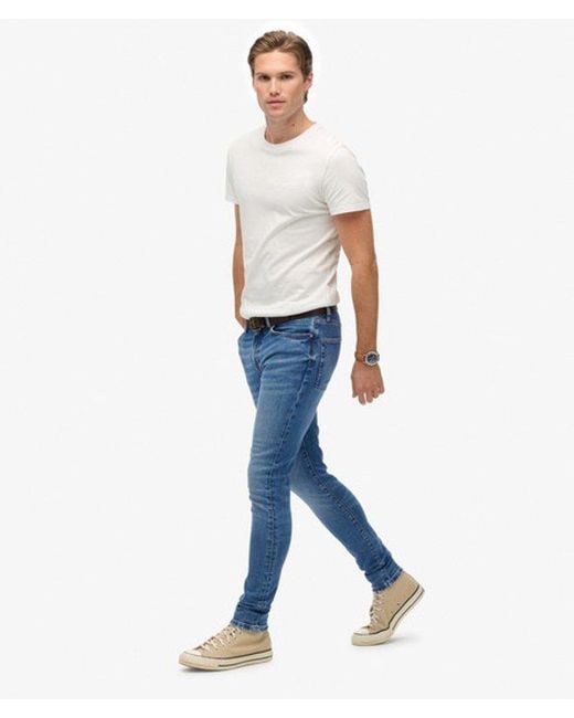 Superdry Blue & Co Vintage Skinny Jeans for men