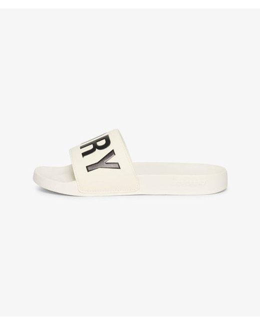 Superdry White & Co Vegan Core Pool Sliders