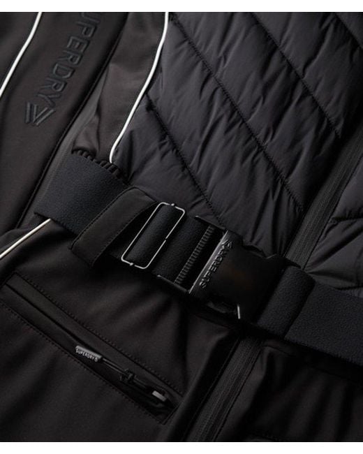 Superdry Black & Co Luxe Ski Suit
