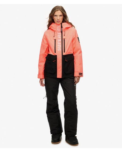 Superdry Red & Co Ultimate Freestyle Ski Jacket
