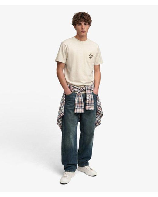 Superdry White & Co The Merchant Store - Graphic Pocket T-shirt for men