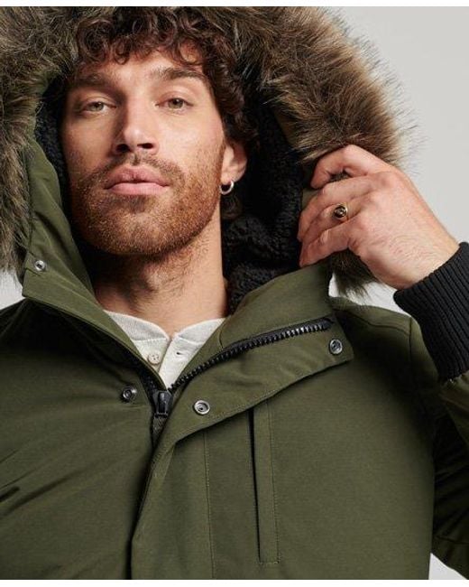 Superdry Everest Bomber Jacket in Green for Men | Lyst