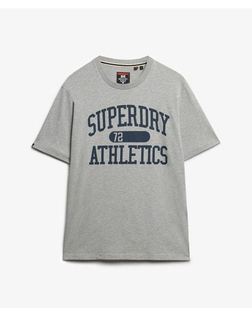 Superdry Athletic Essential T-shirt in het Gray voor heren