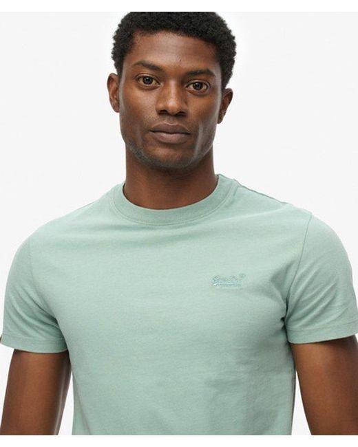 Superdry Green Essential Logo T-Shirt for men