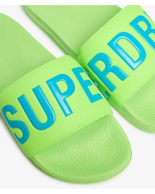 Superdry Green & Co Pool Sliders for men