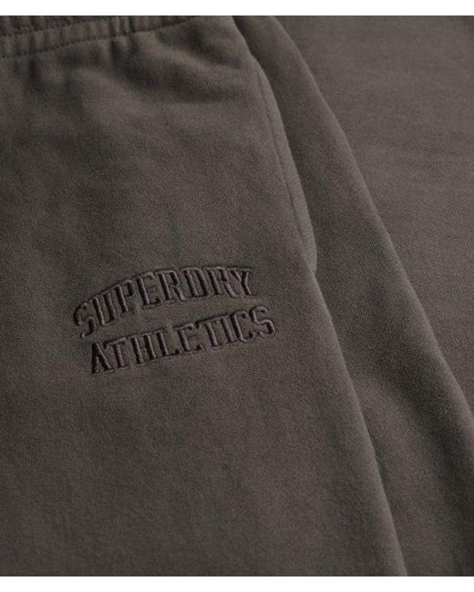 Superdry Gray & Co Athletic Tonal Embroidered Wide Leg joggers