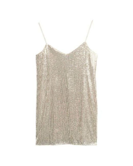 Superdry Natural & Co Sequin Cami Mini Dress