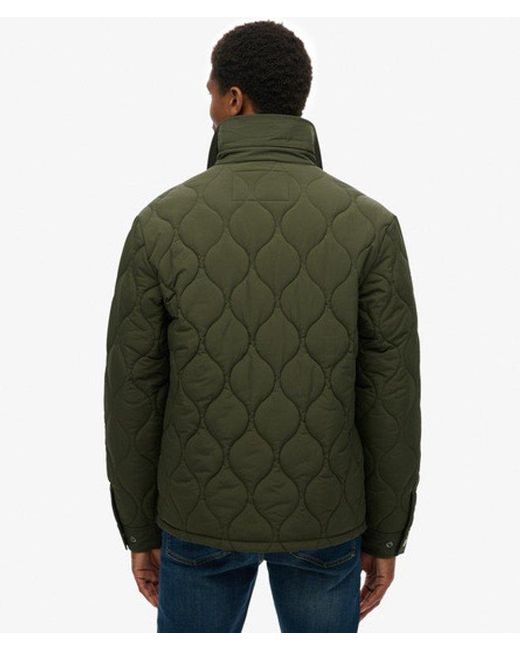 Superdry Green & Co Surplus Liner Overshirt for men
