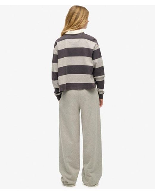 Superdry White & Co Athletic Essentials Wide Leg joggers