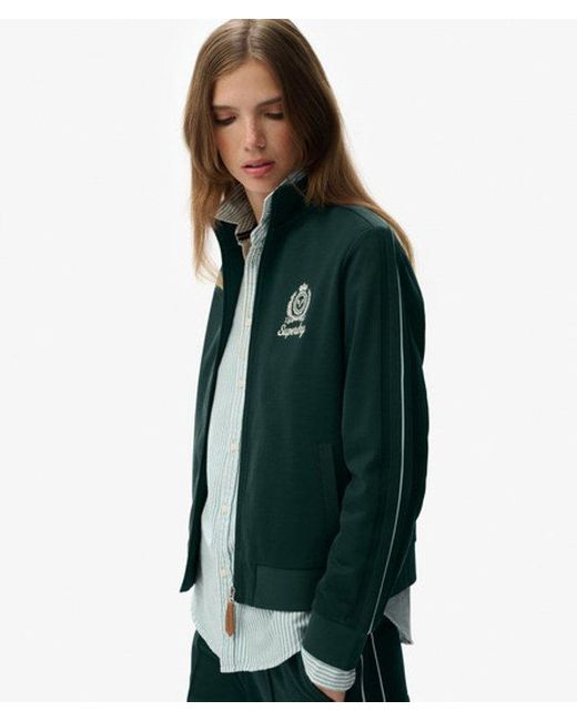 Superdry Green Country Club Track Top