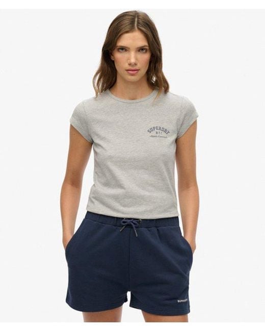 Superdry Gray & Co Athletic Essential Slub T-shirt
