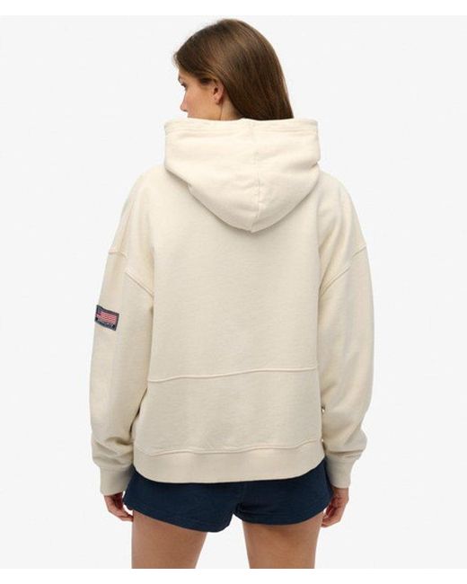 Superdry Natural & Co Athletic Essentials Relaxed Hoodie
