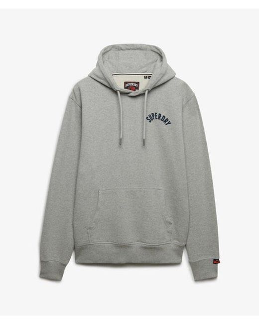 Superdry Gray & Co Athletic Essentials Hoodie for men