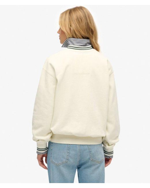 Superdry Natural & Co Country Club V-neck Sweatshirt