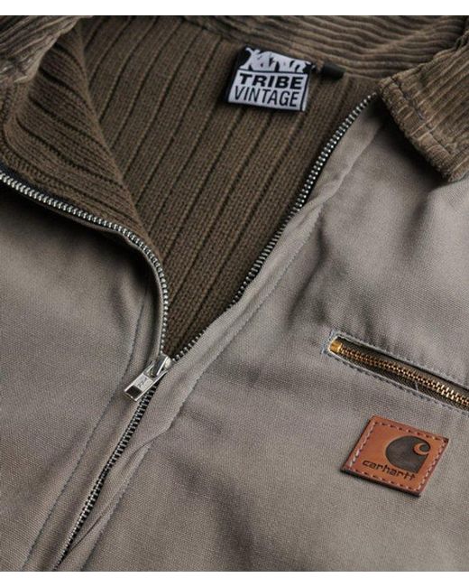 Superdry Gray & Co Carhartt Reworked Collared Jacket for men