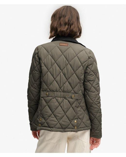 Superdry Green & Co Cord Trimmed Liner Jacket