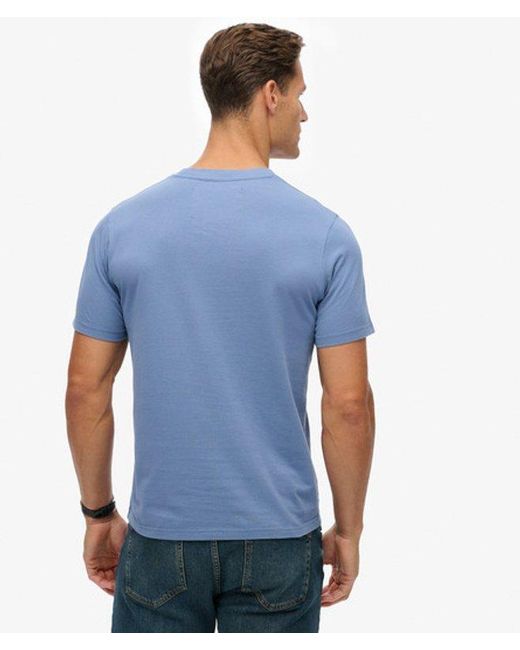 Superdry Blue & Co . Relaxed T-shirt for men